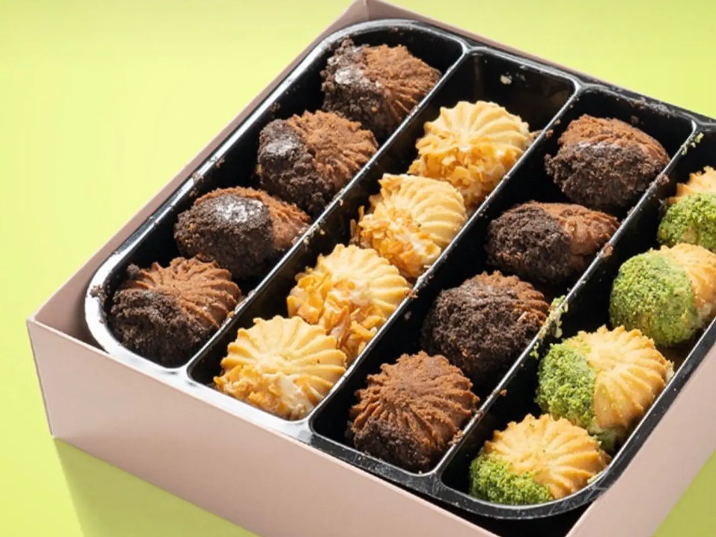 Crispy Petit Four With A Small Sprinkle