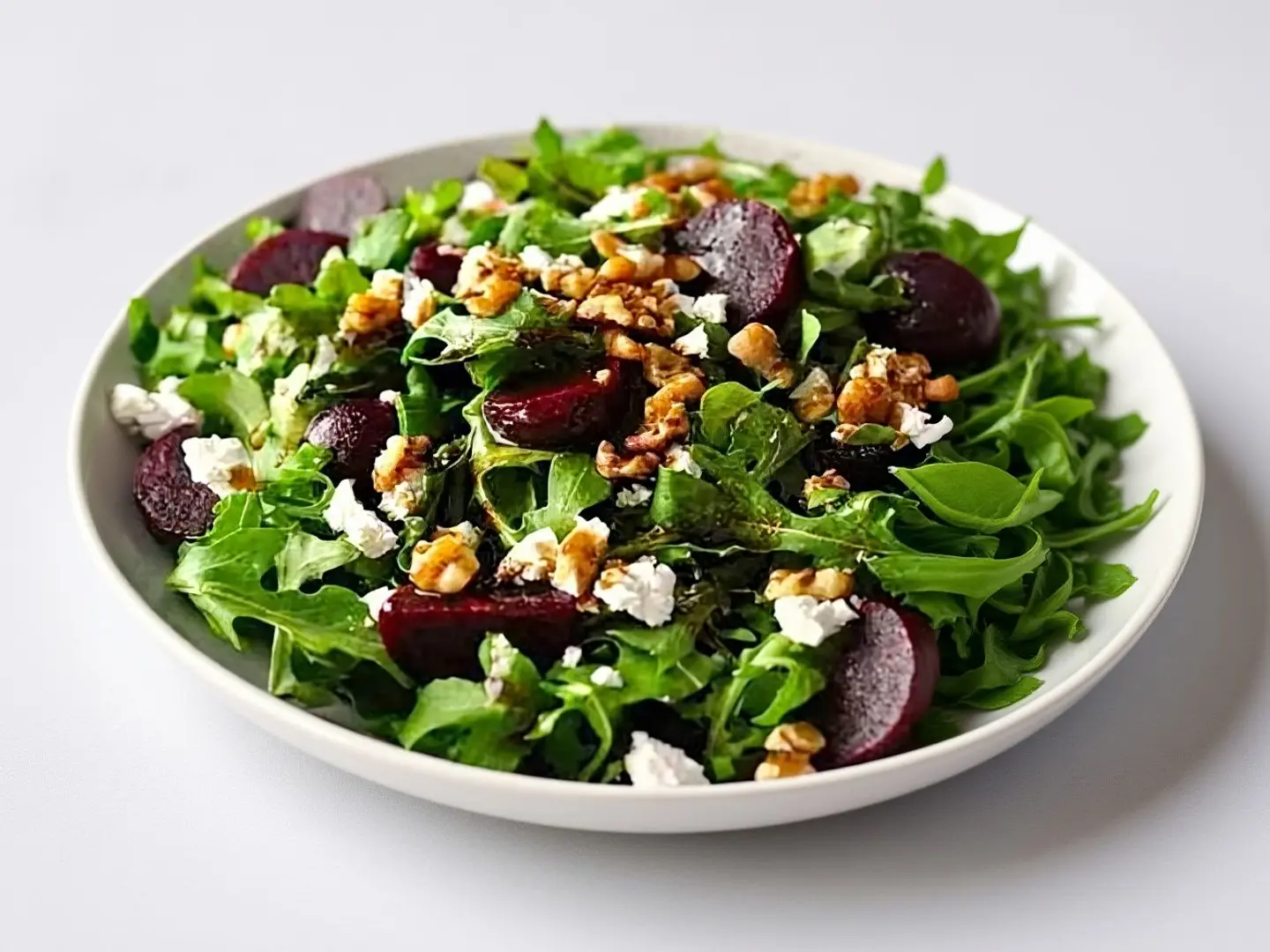 جرجير مع الشمندر