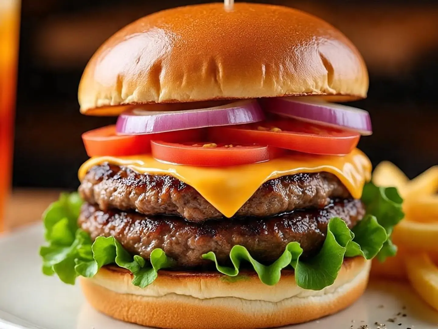 Shaikh Burger Double Meal