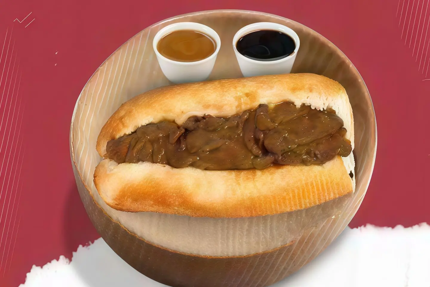 سندوتش سيريه لحم