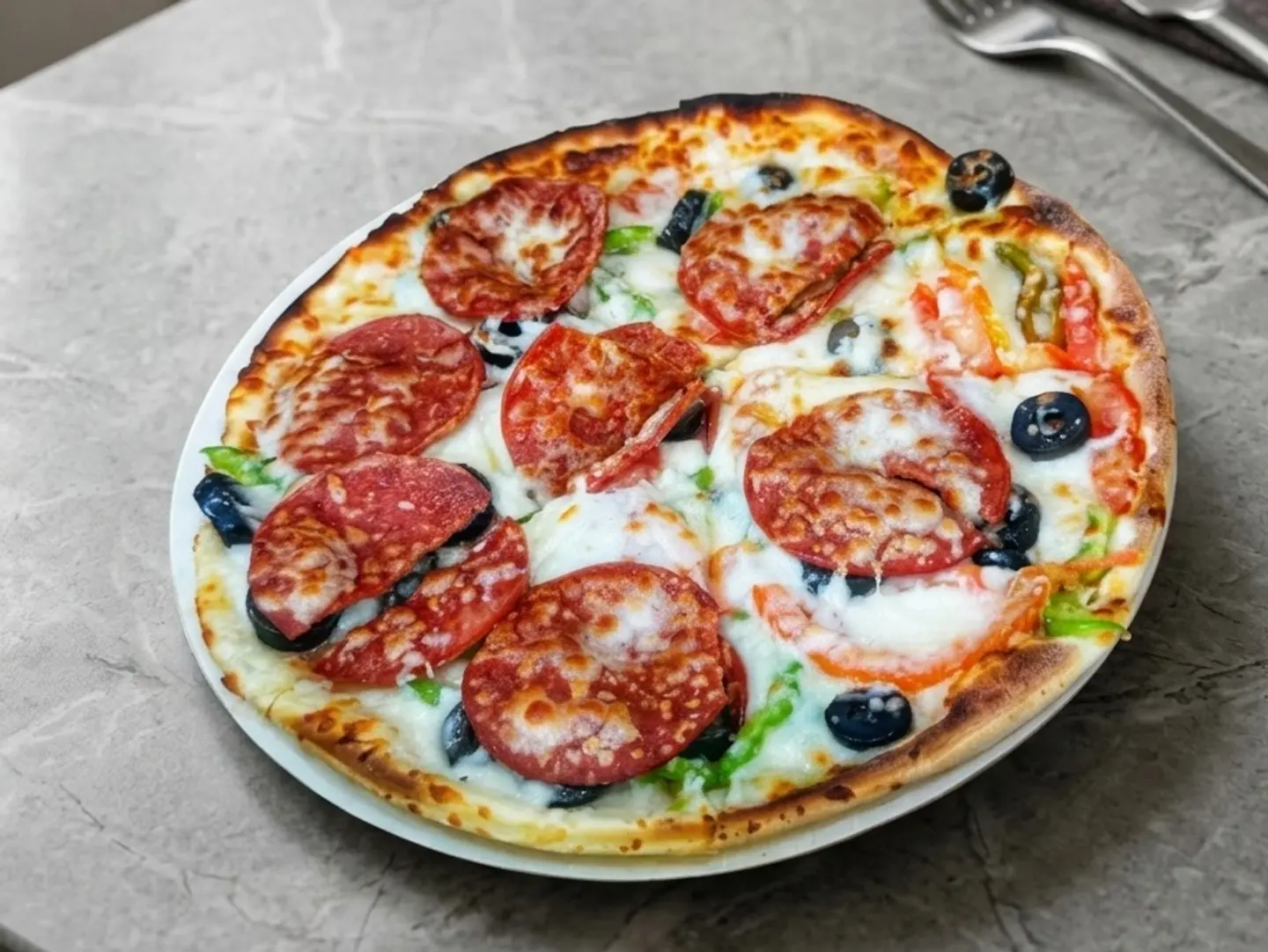 بيتزا نواشط كبيرة