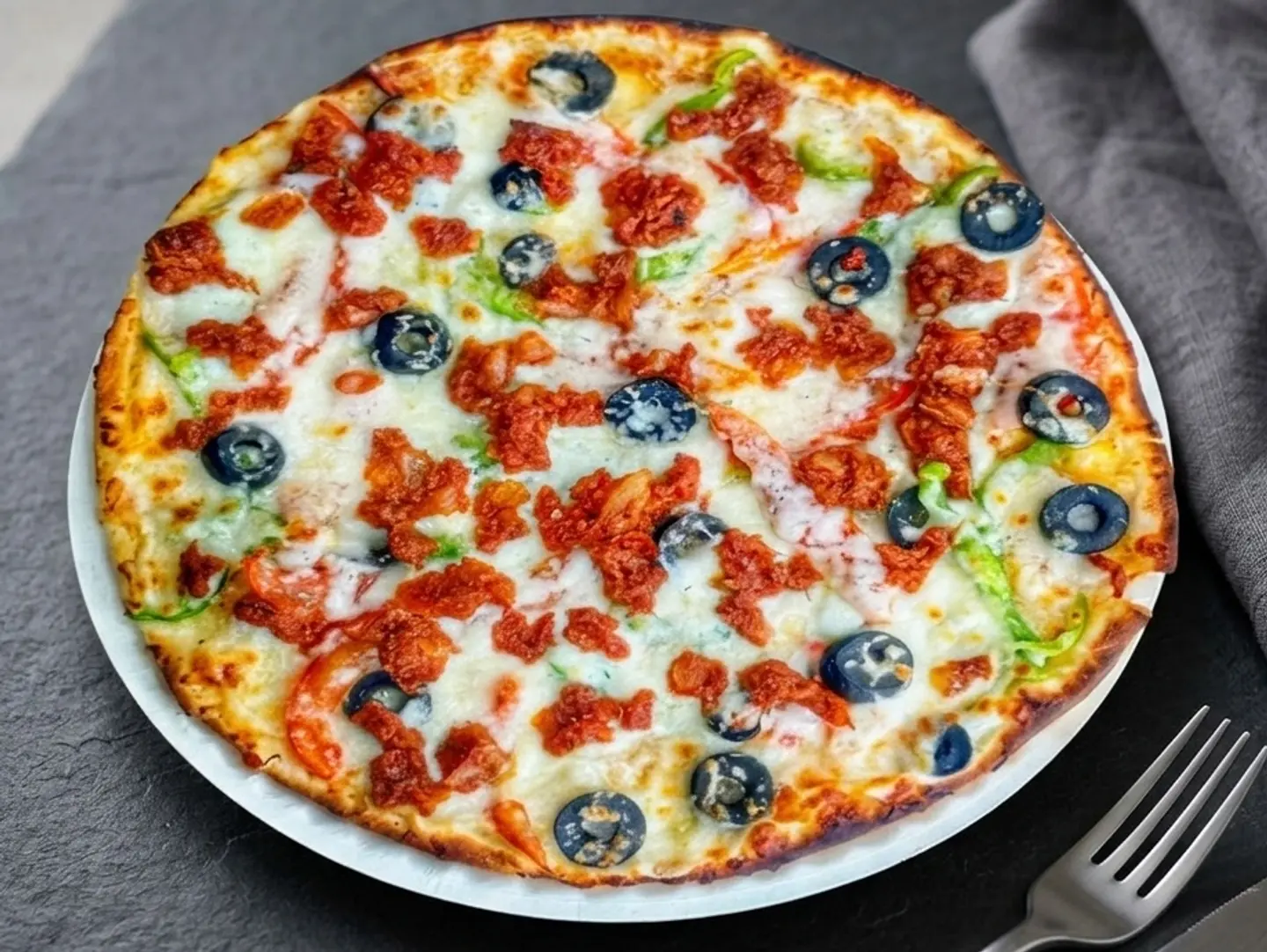 بيتزا لحم صغيرة