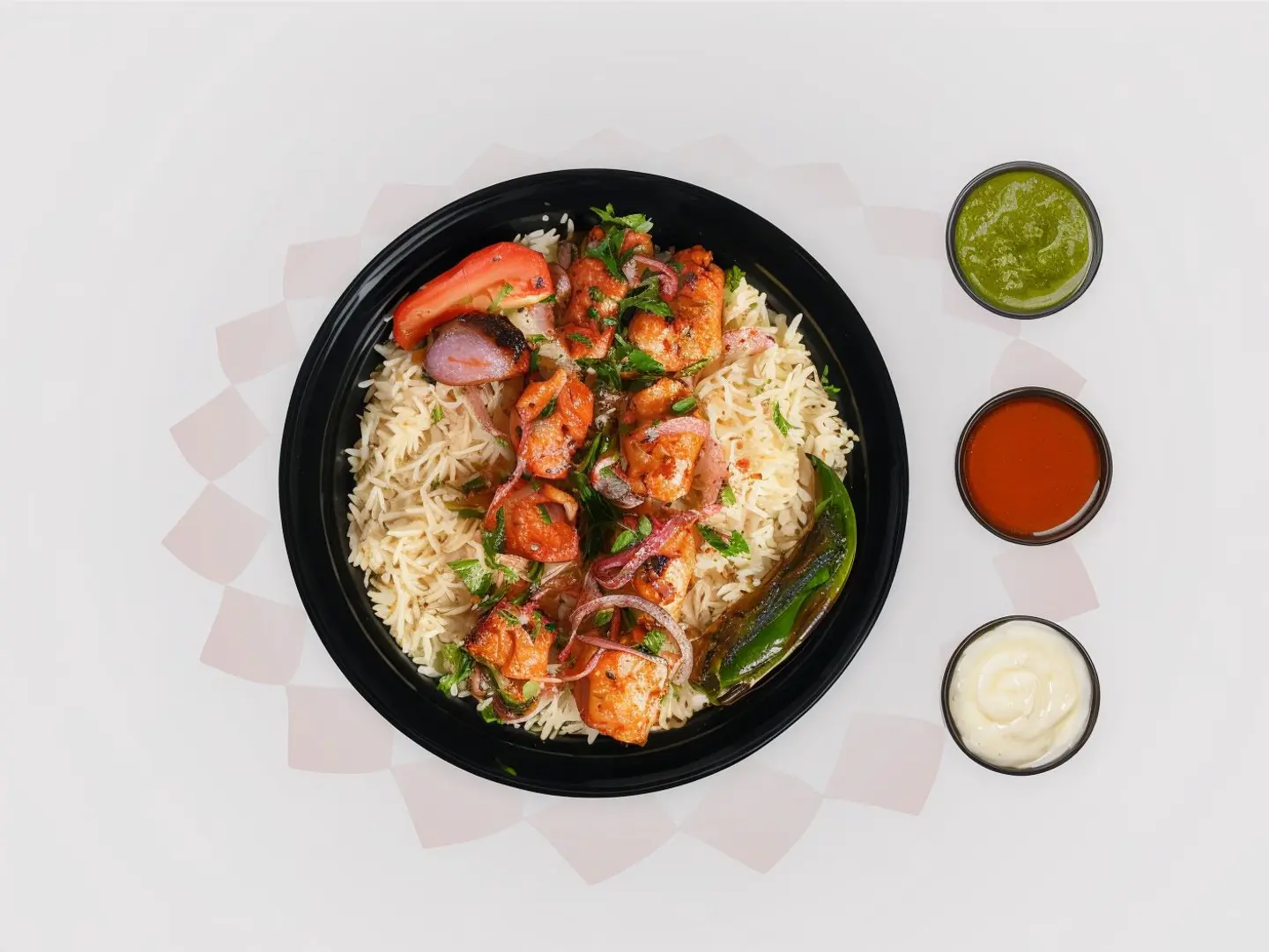 طاووق مع ارز