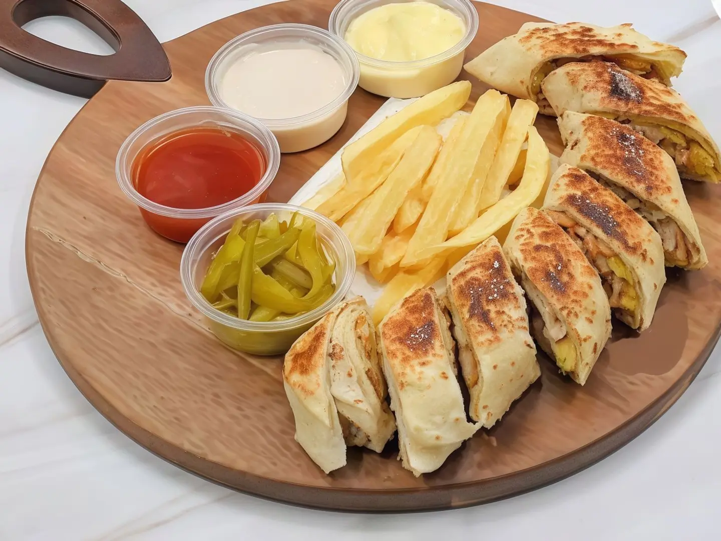 شاورما صاروخ عيش سوري