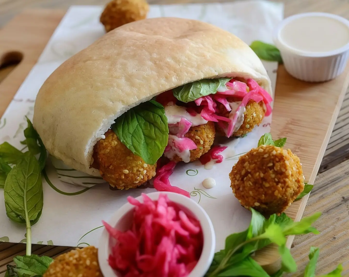 فلافل و بيض