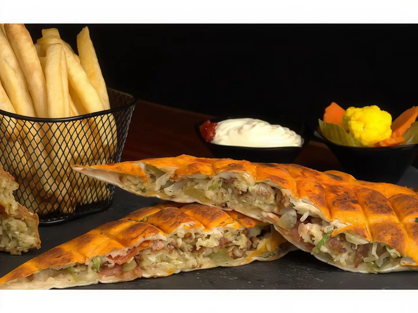 لفائف فلافل