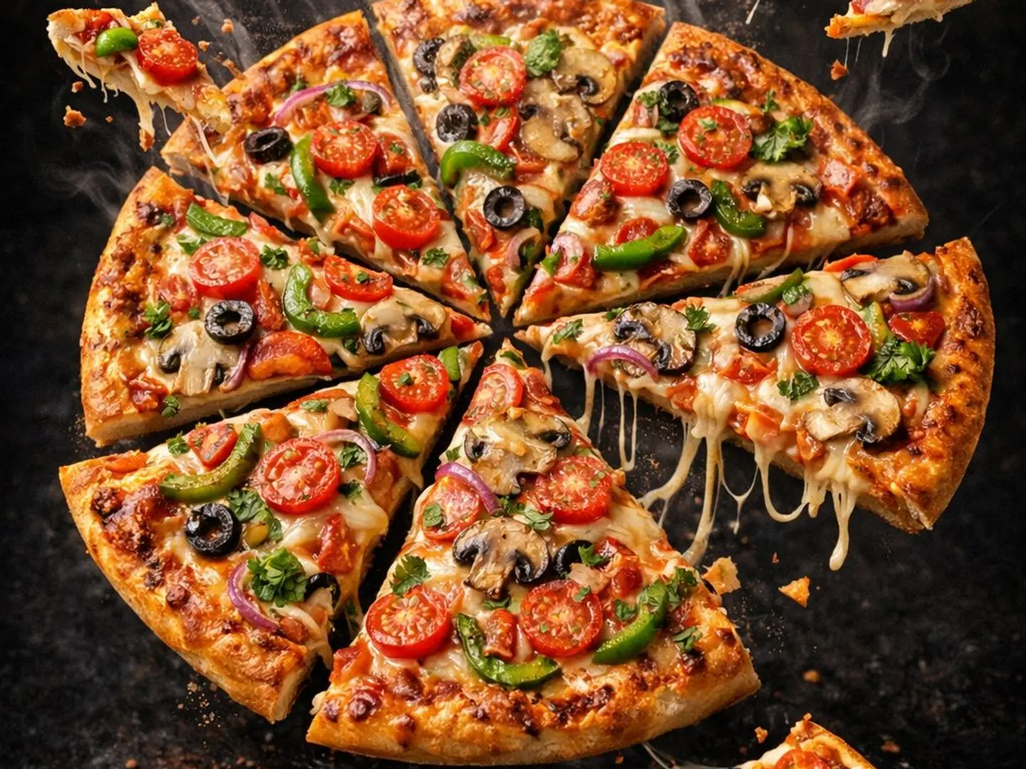 Small Vegetable Pizza