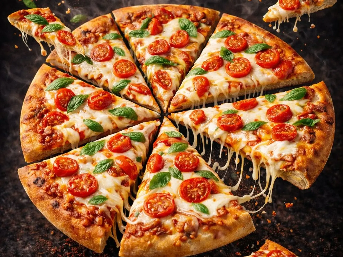 Large Margherita Pizza