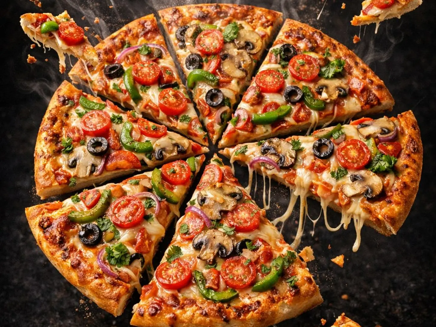 Large Vegetable Pizza