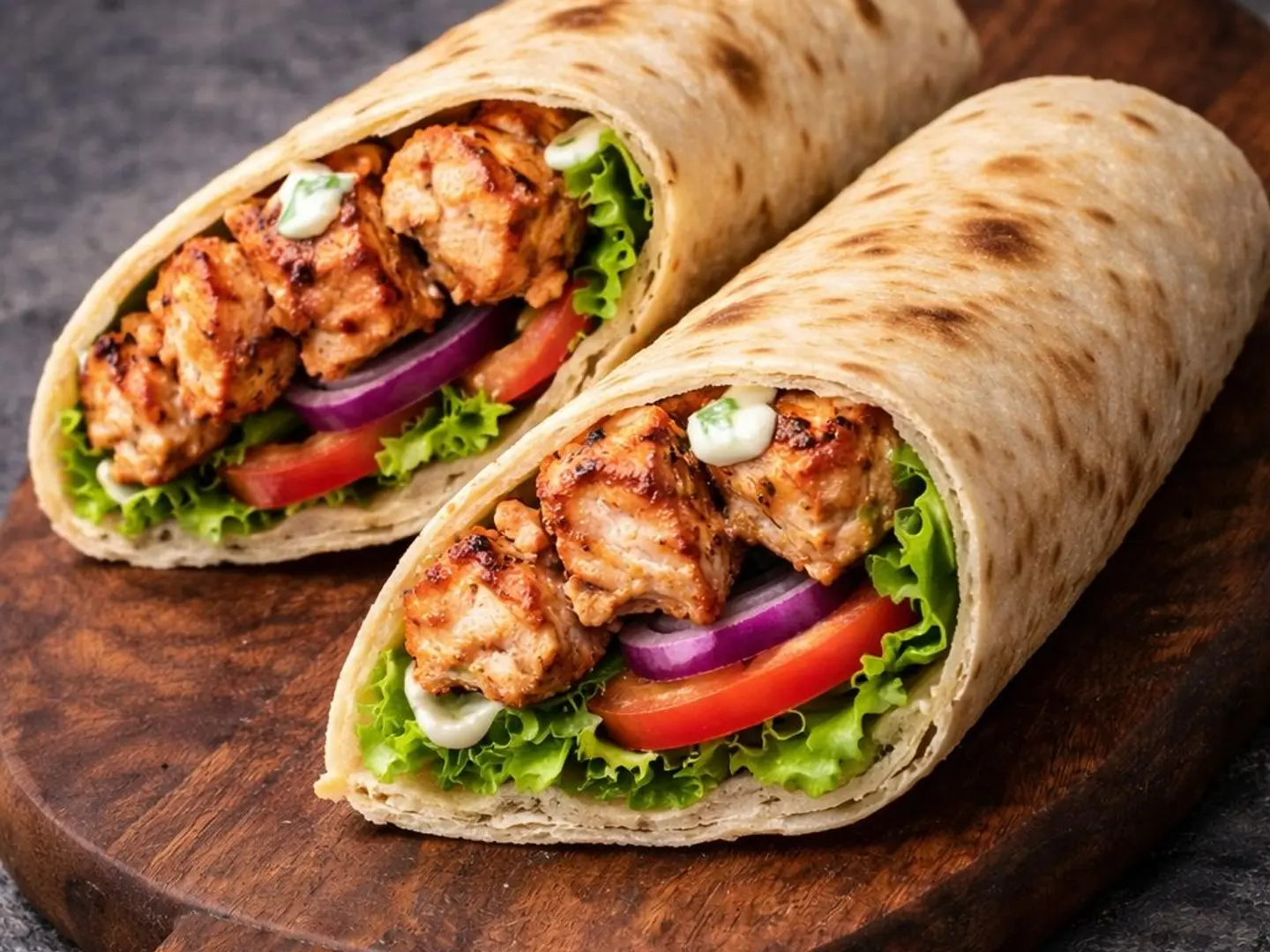Large Chicken Shish Tawook Sandwich