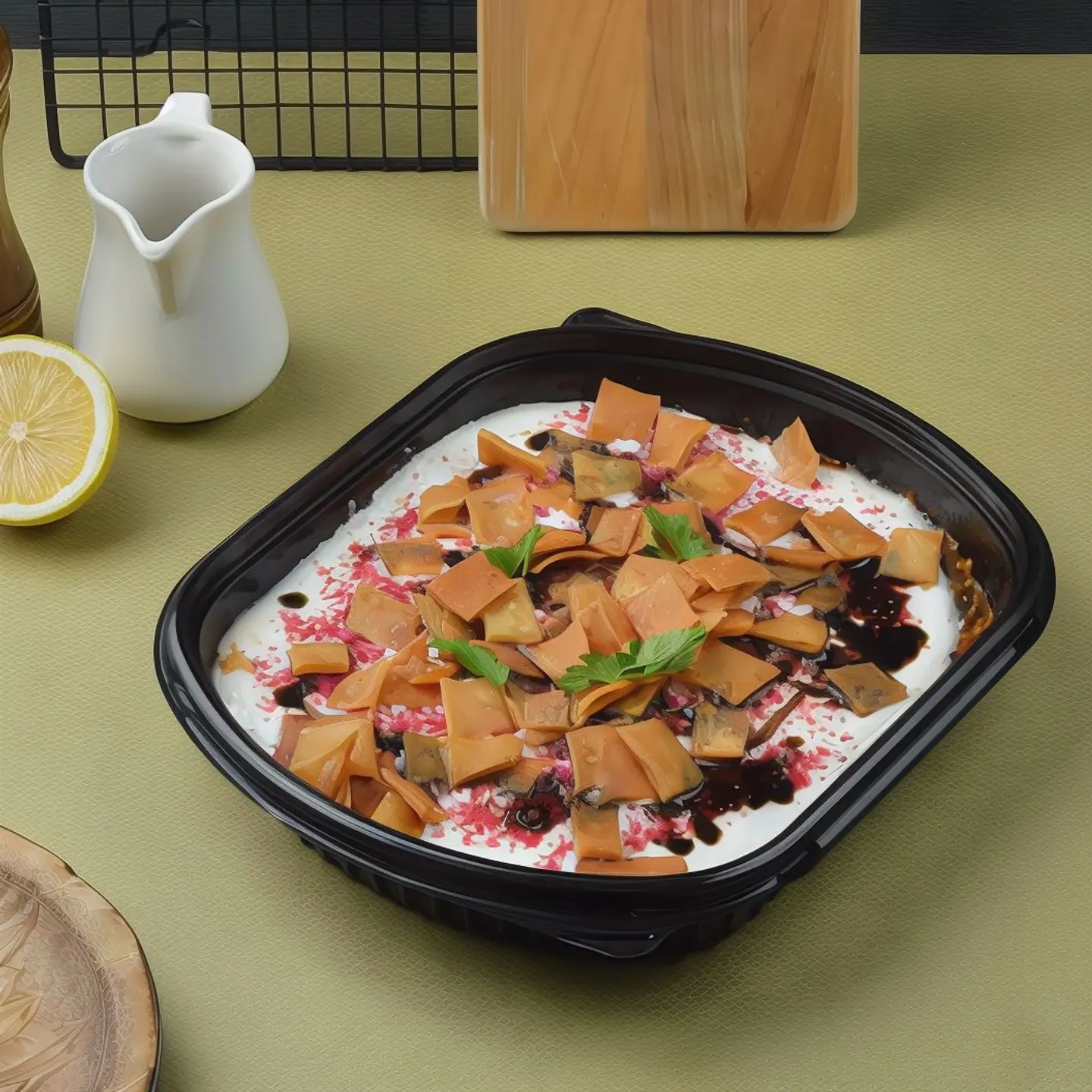 Snt Grape Leaves Fatteh Small