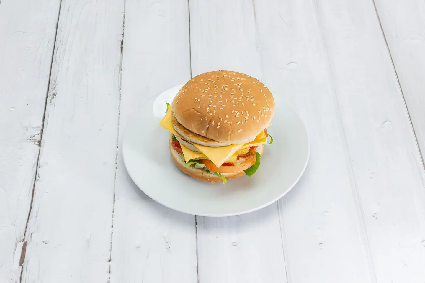 Chicken Burger With Cheese