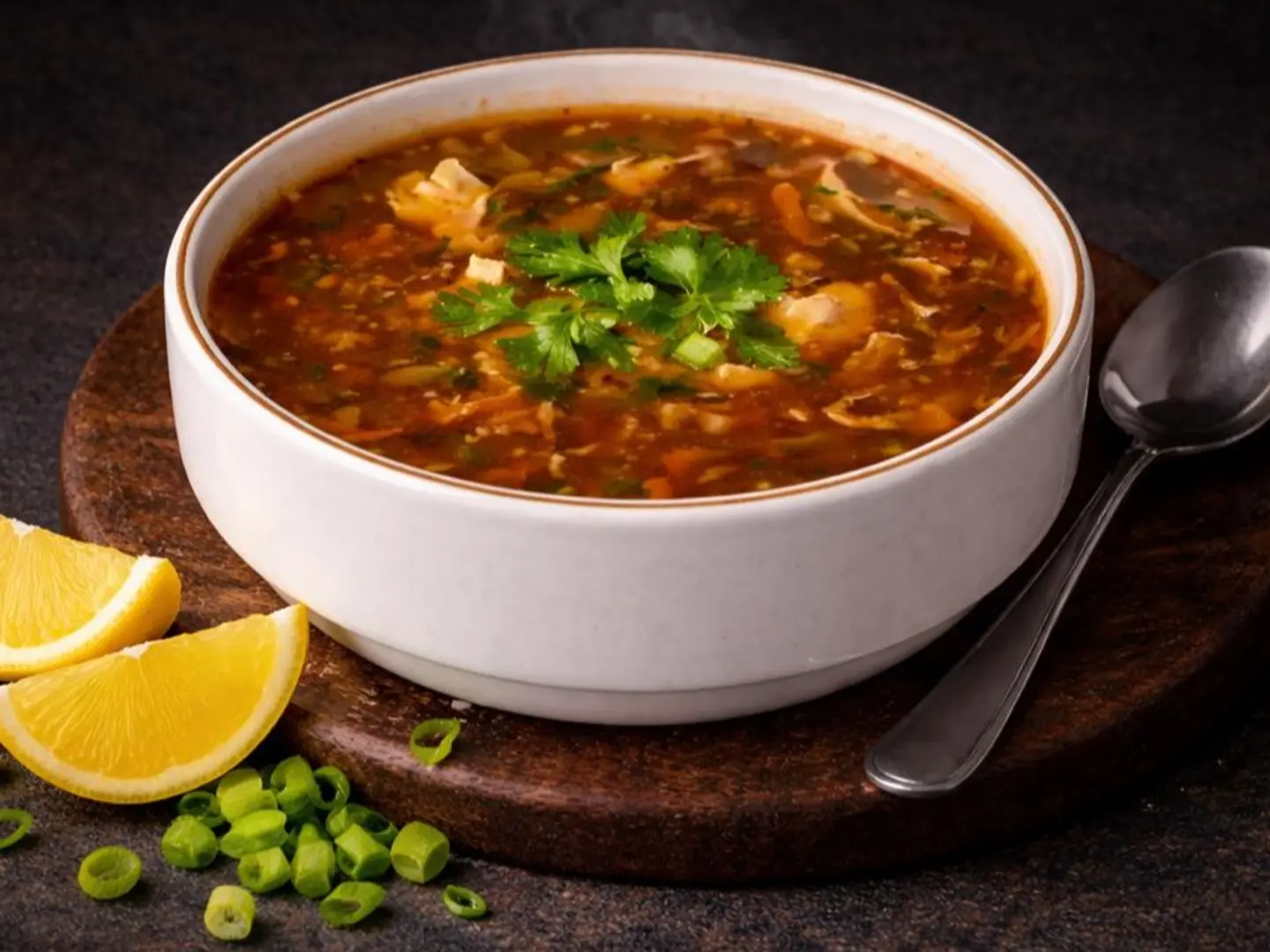 Hot And Sour Chicken Soup