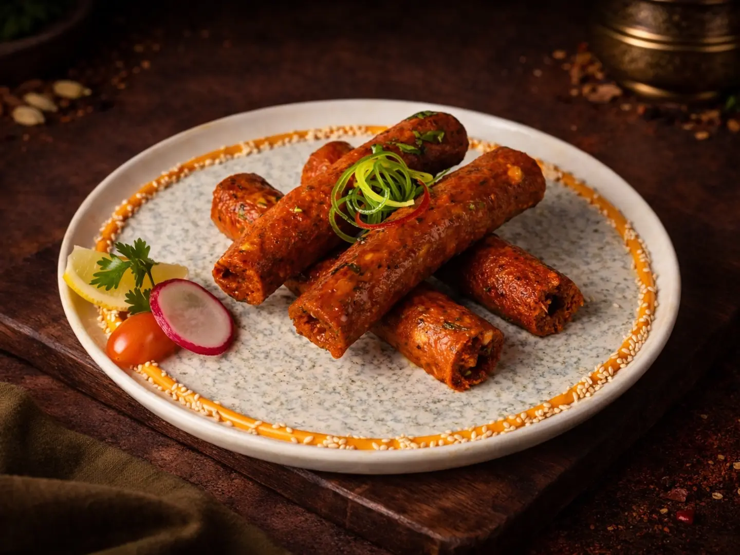 Mutton Nizami Seekh Kebab