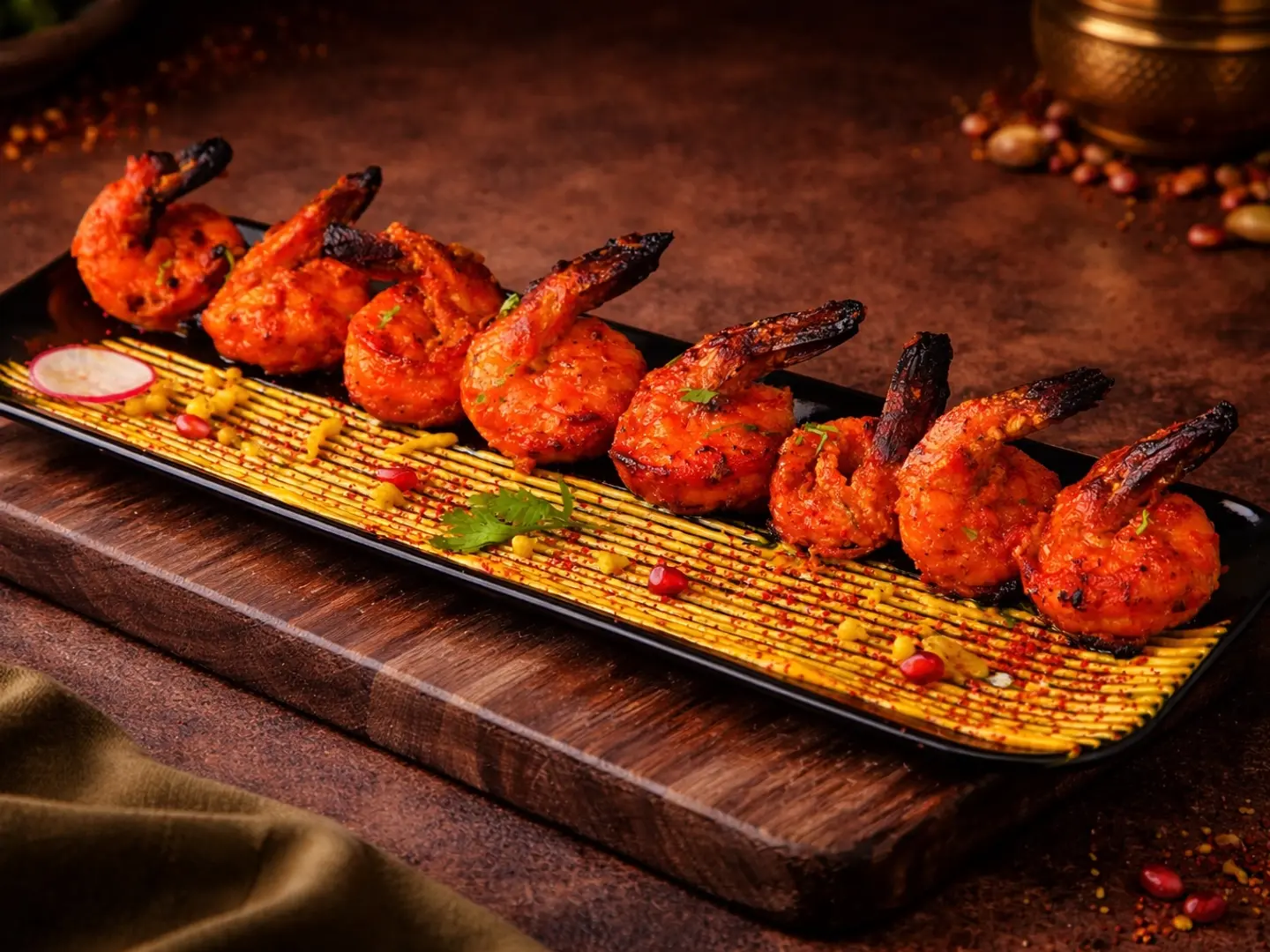 Awadhi Zafrani Prawn