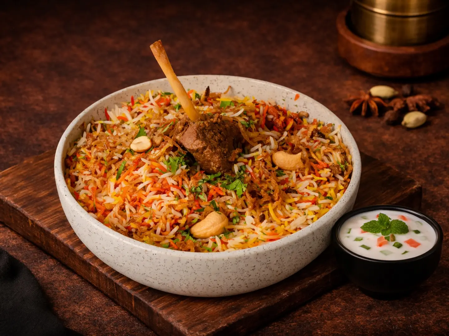Zafrani Mutton Biryani