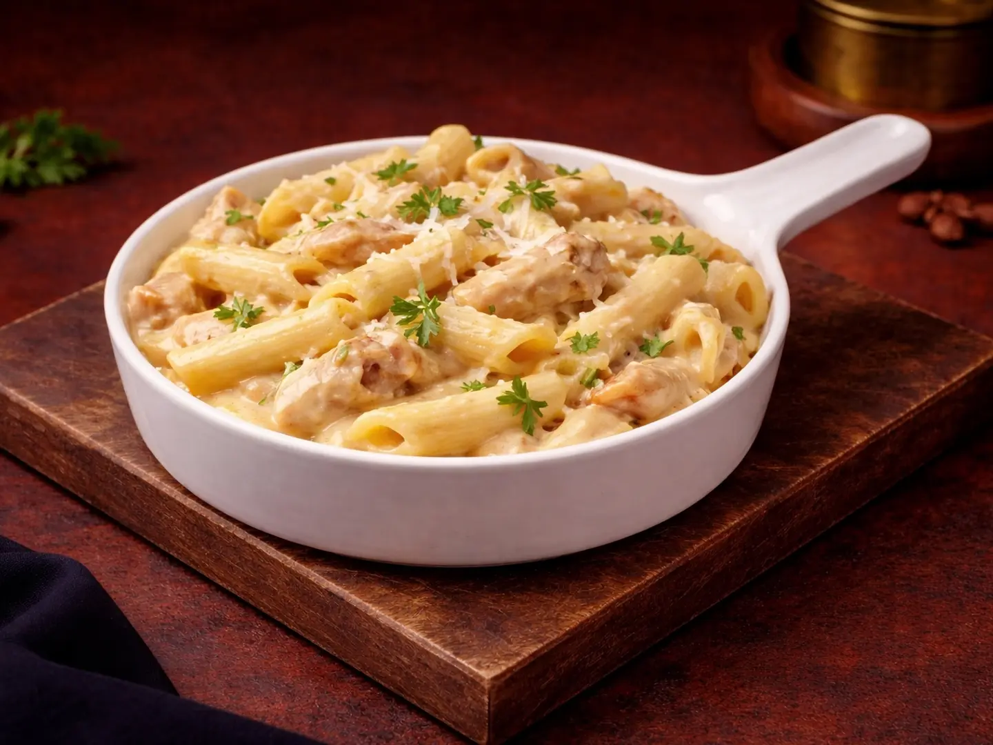 Creamy Chicken Alfredo Pasta