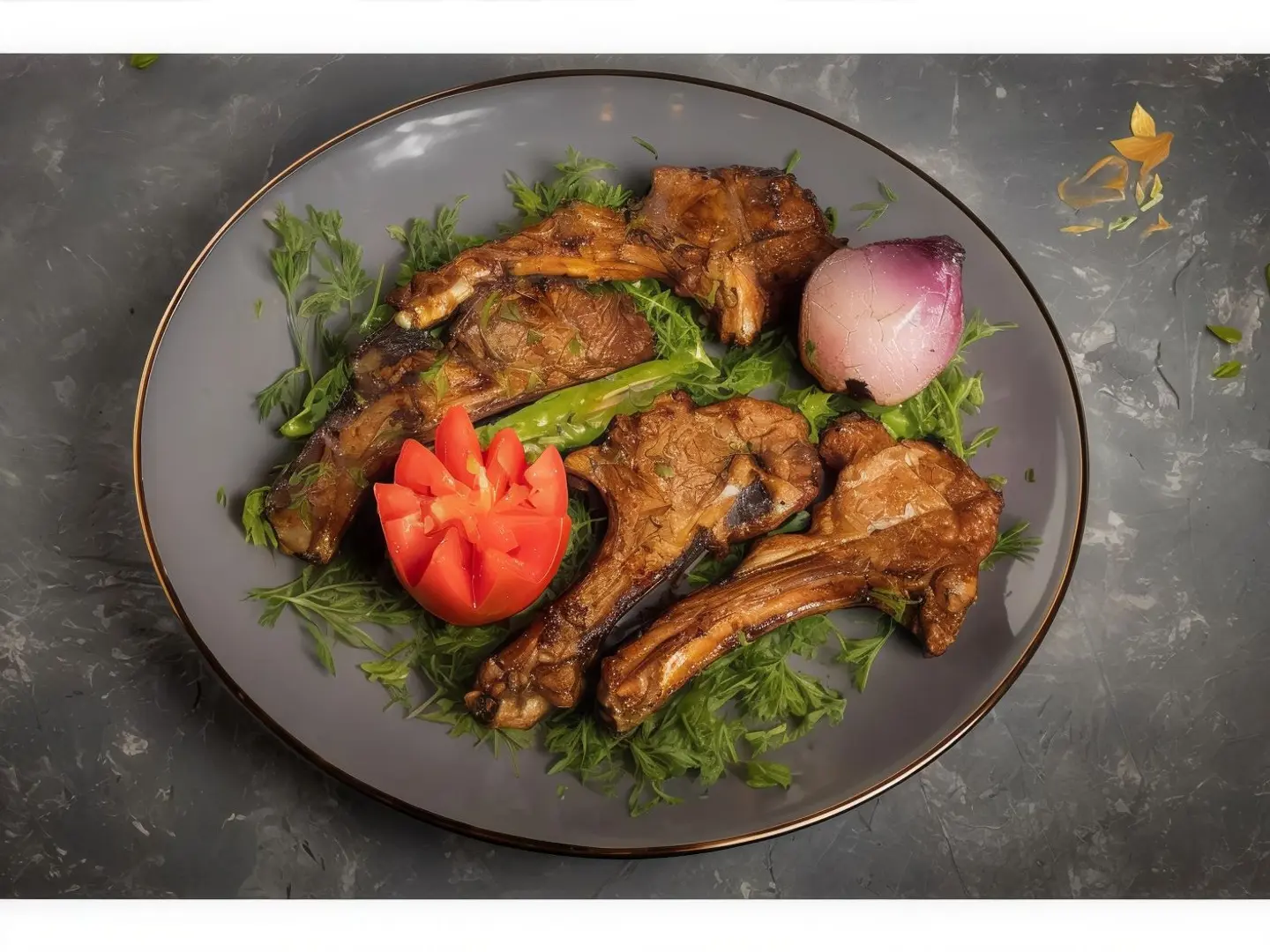 For One Person Lamb Chops