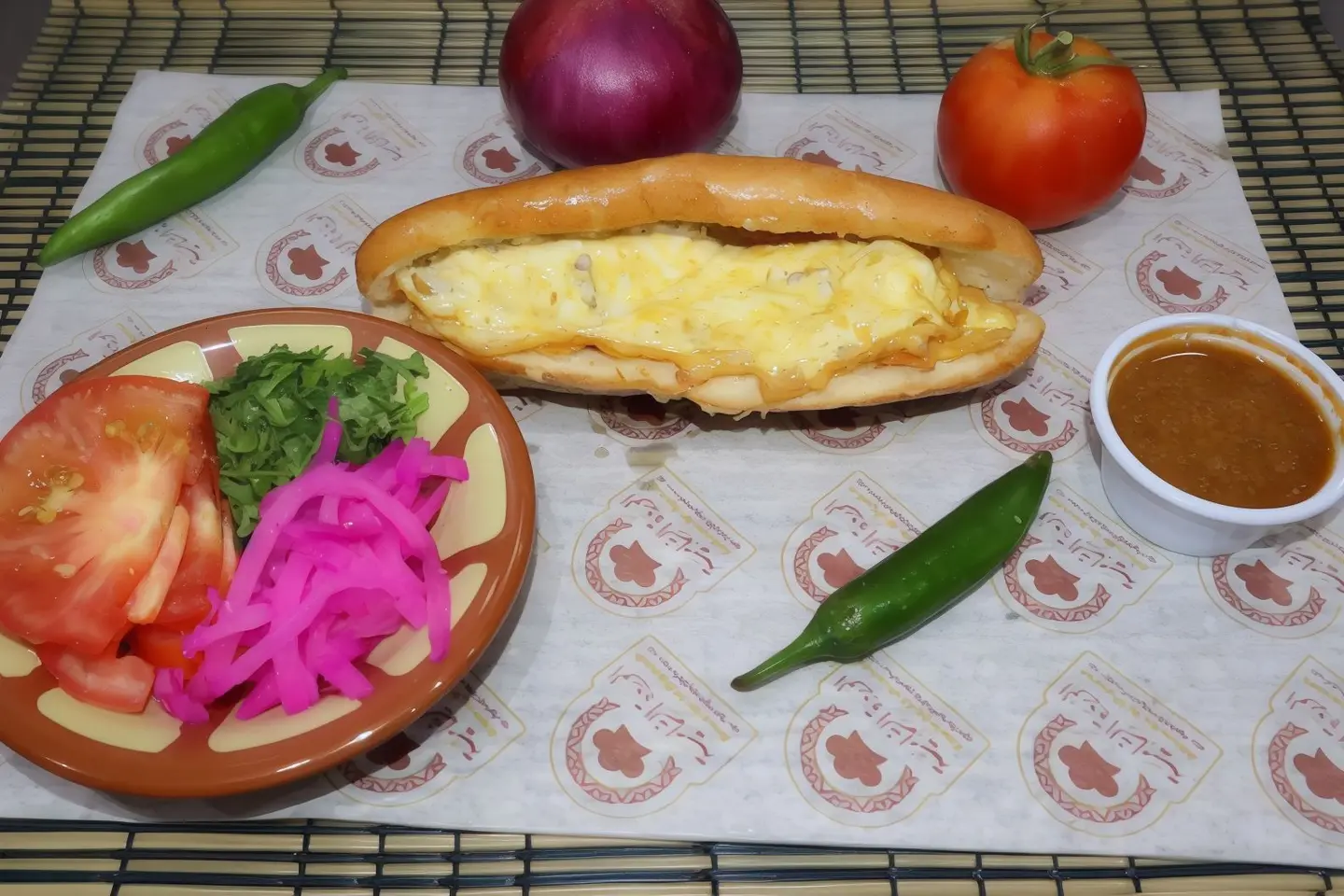 Fried Eggs Samoli Cheese