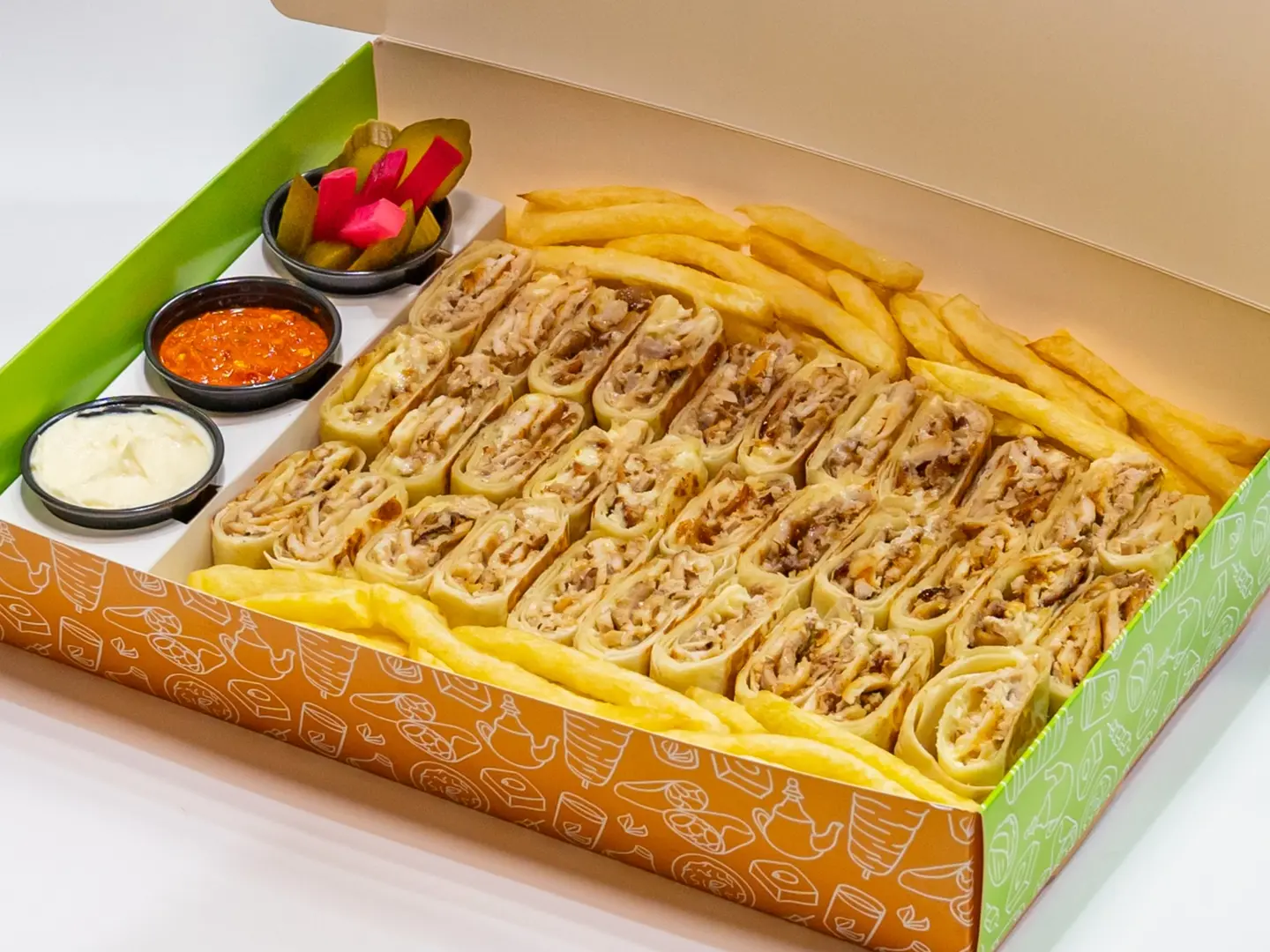 Arabic Shawarma Box 32 Pieces