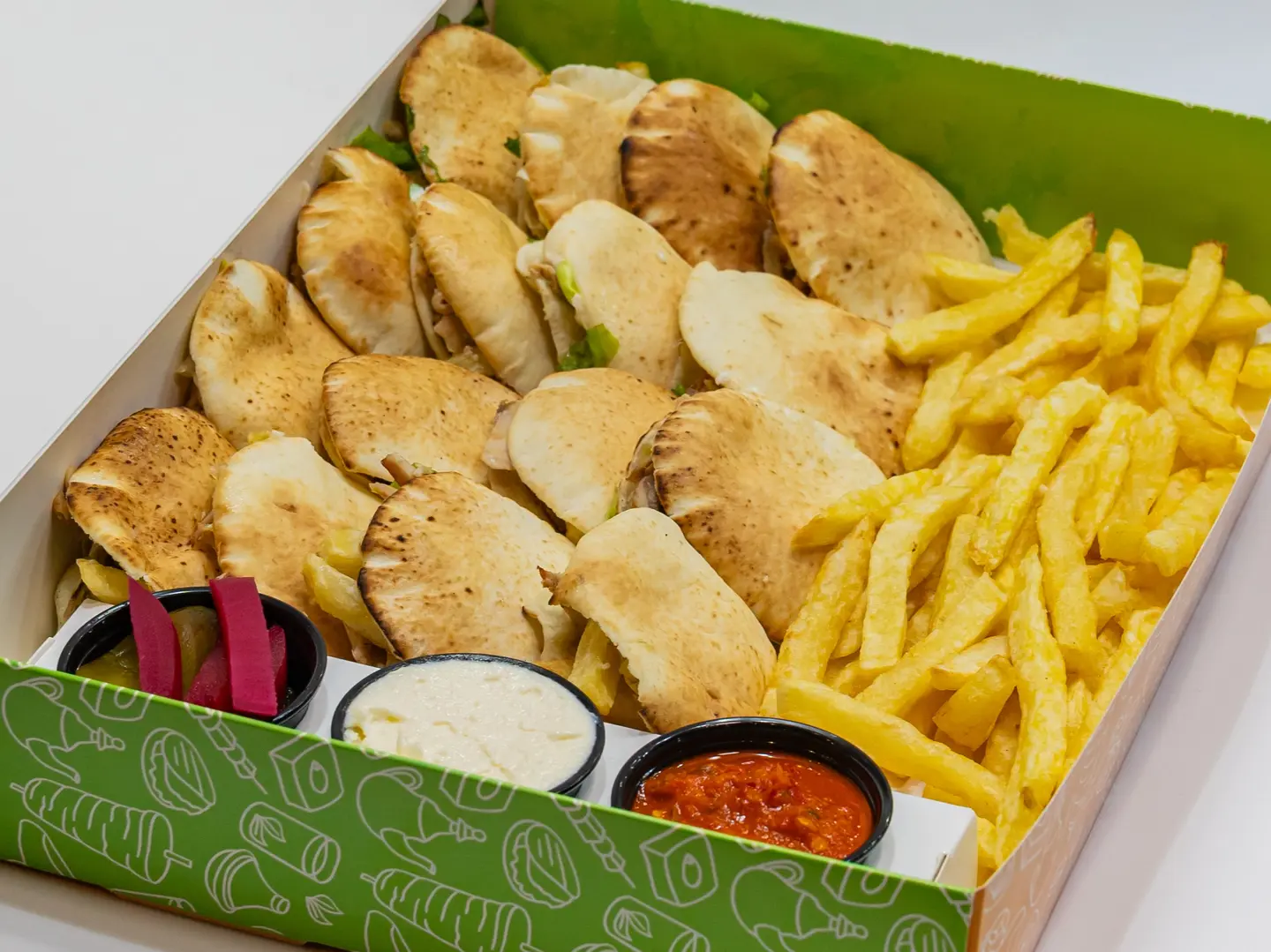 بوكس شاورما ميني 16 قطعة