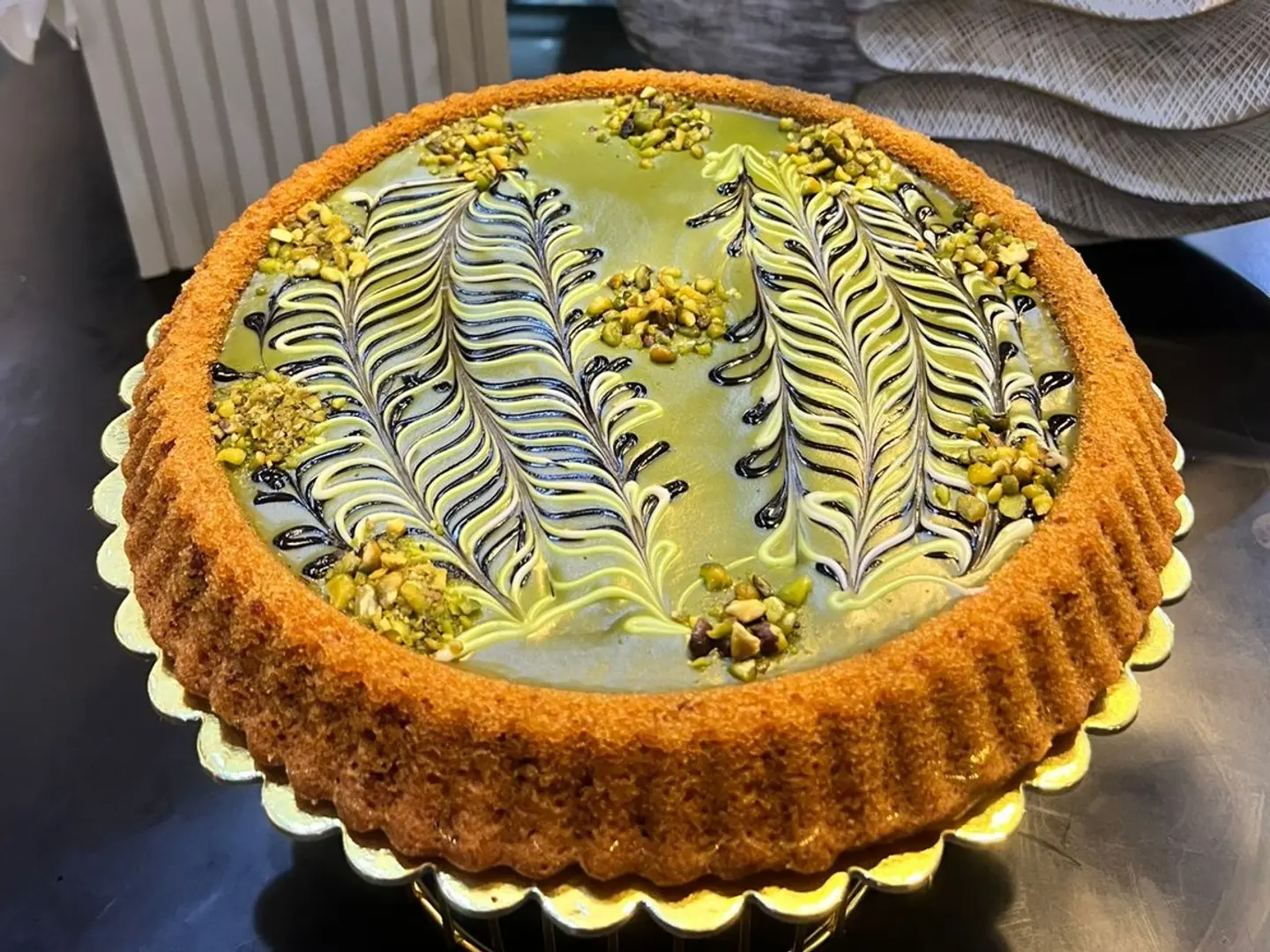 تارت الفستق