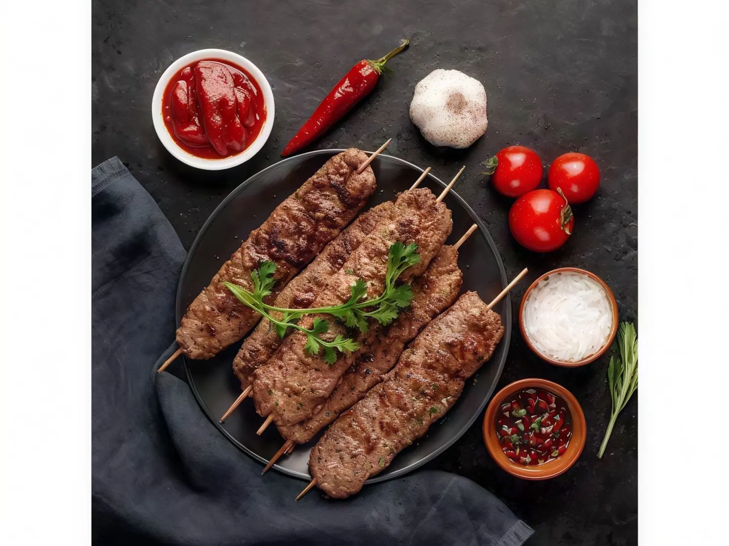 Beef Seekh Kabab