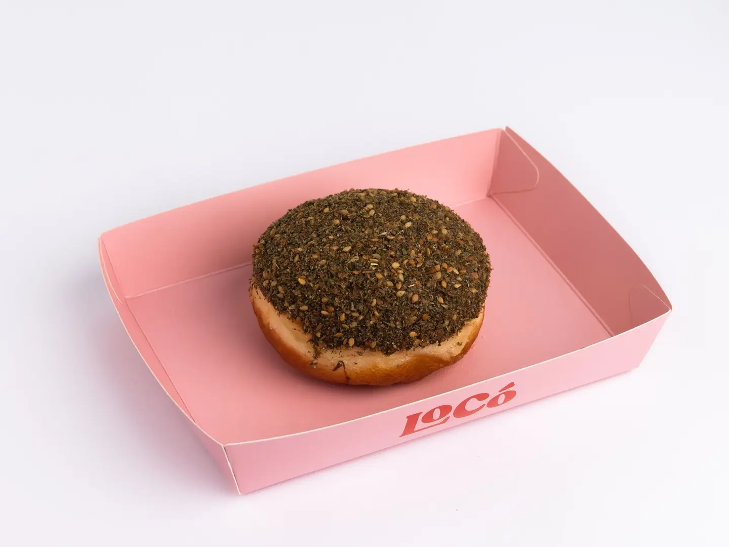 Zaatar Stuffed With Chocolate Donut