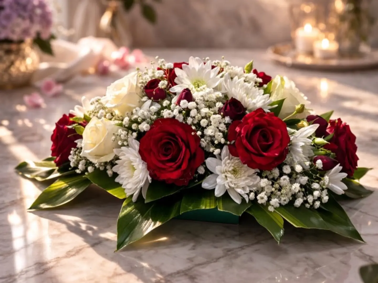 Occasion Bouquet On Tables