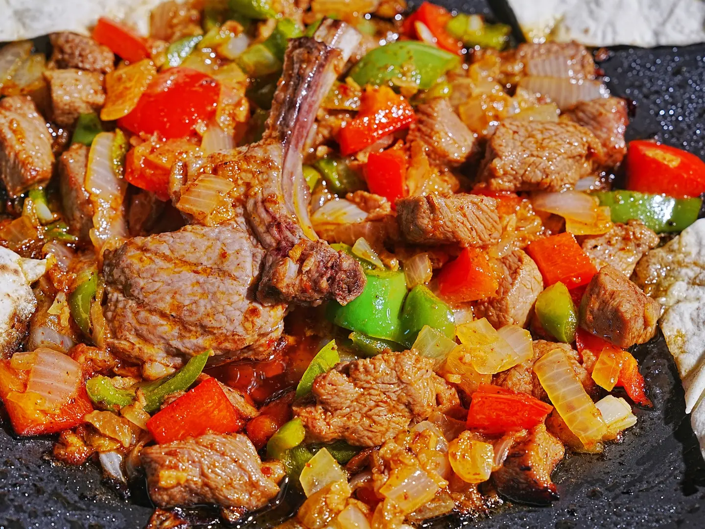 Fried Meat With Vegetables