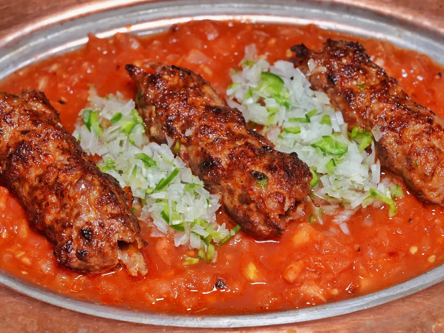 Kebap With Tomato Paste