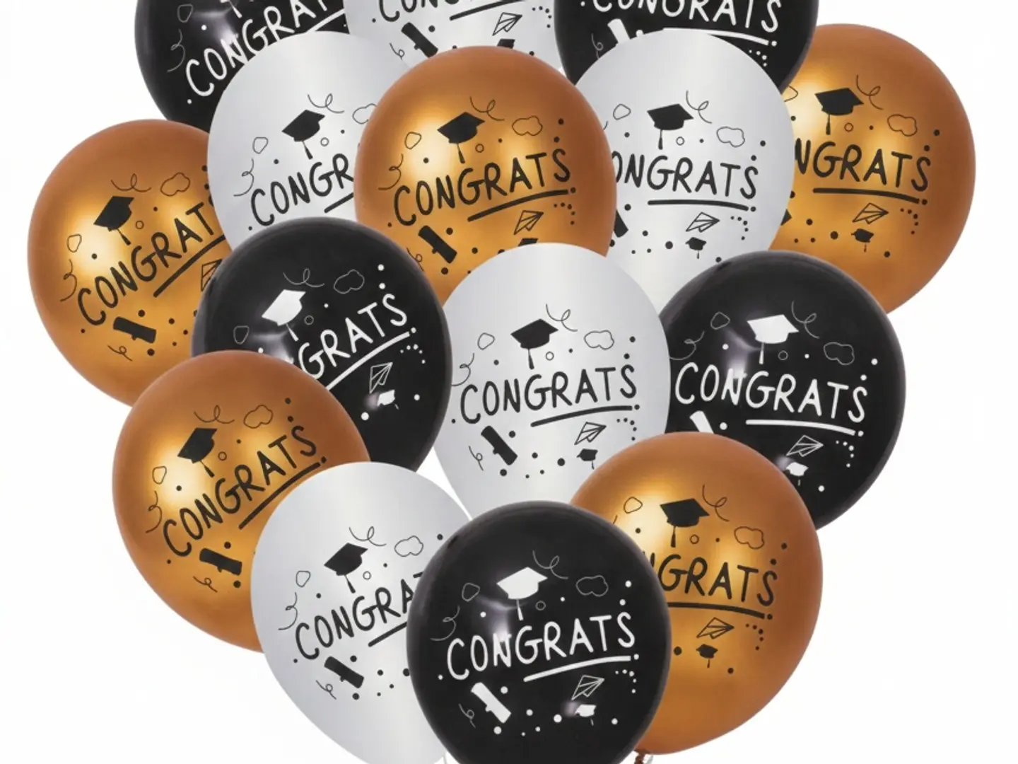 Graduation Helium Balloons