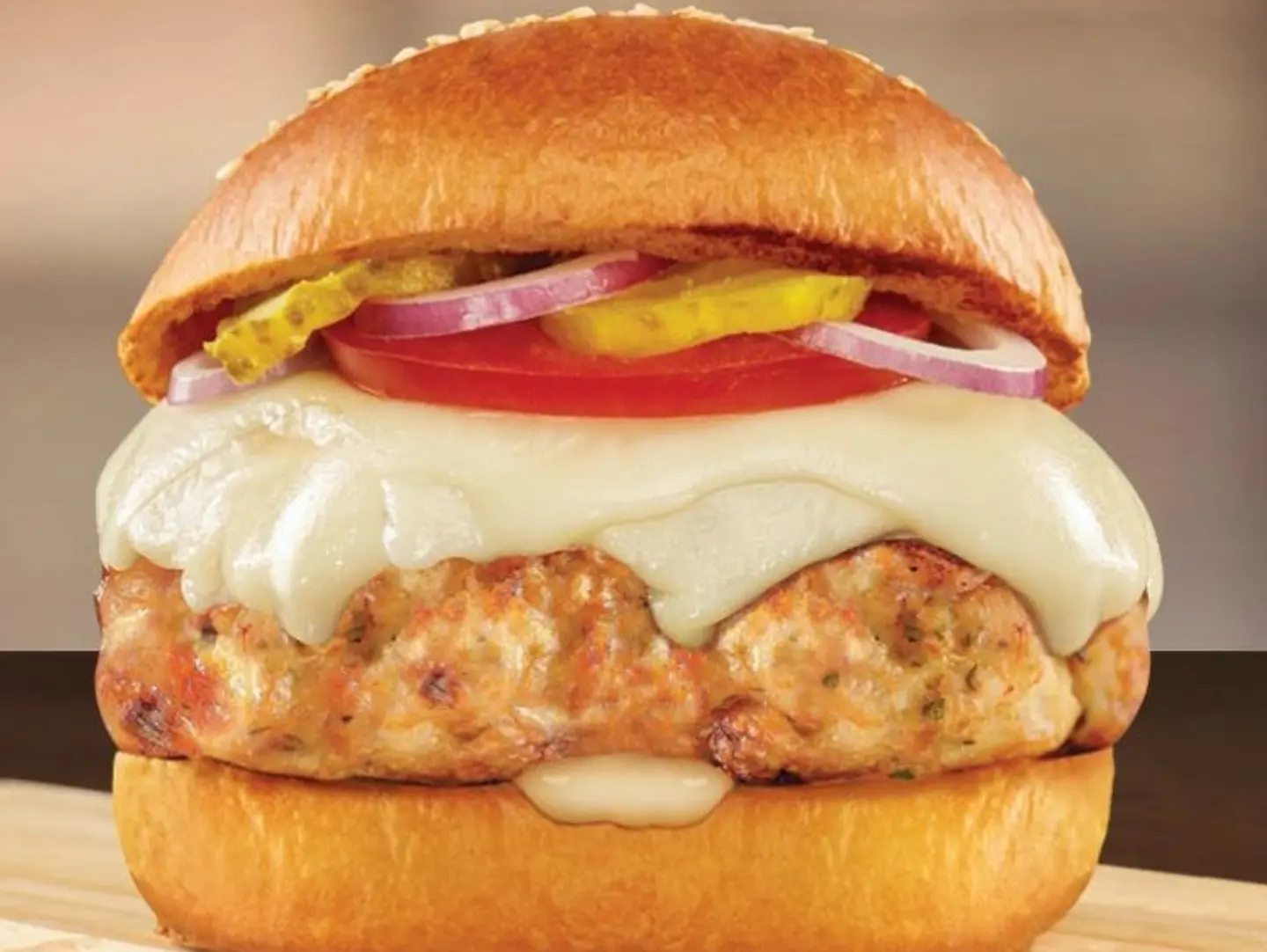 Crunchy Fried Chicken Burger