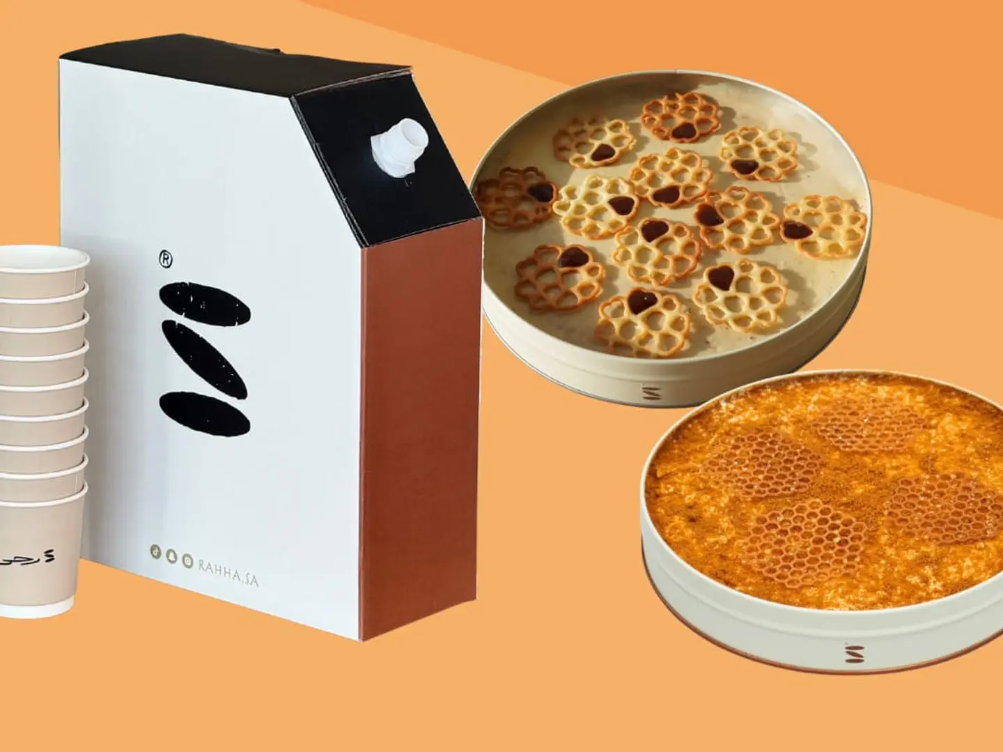Family Maknoz Cheese Plus Family Honey With Jack Coffee 2 Liter