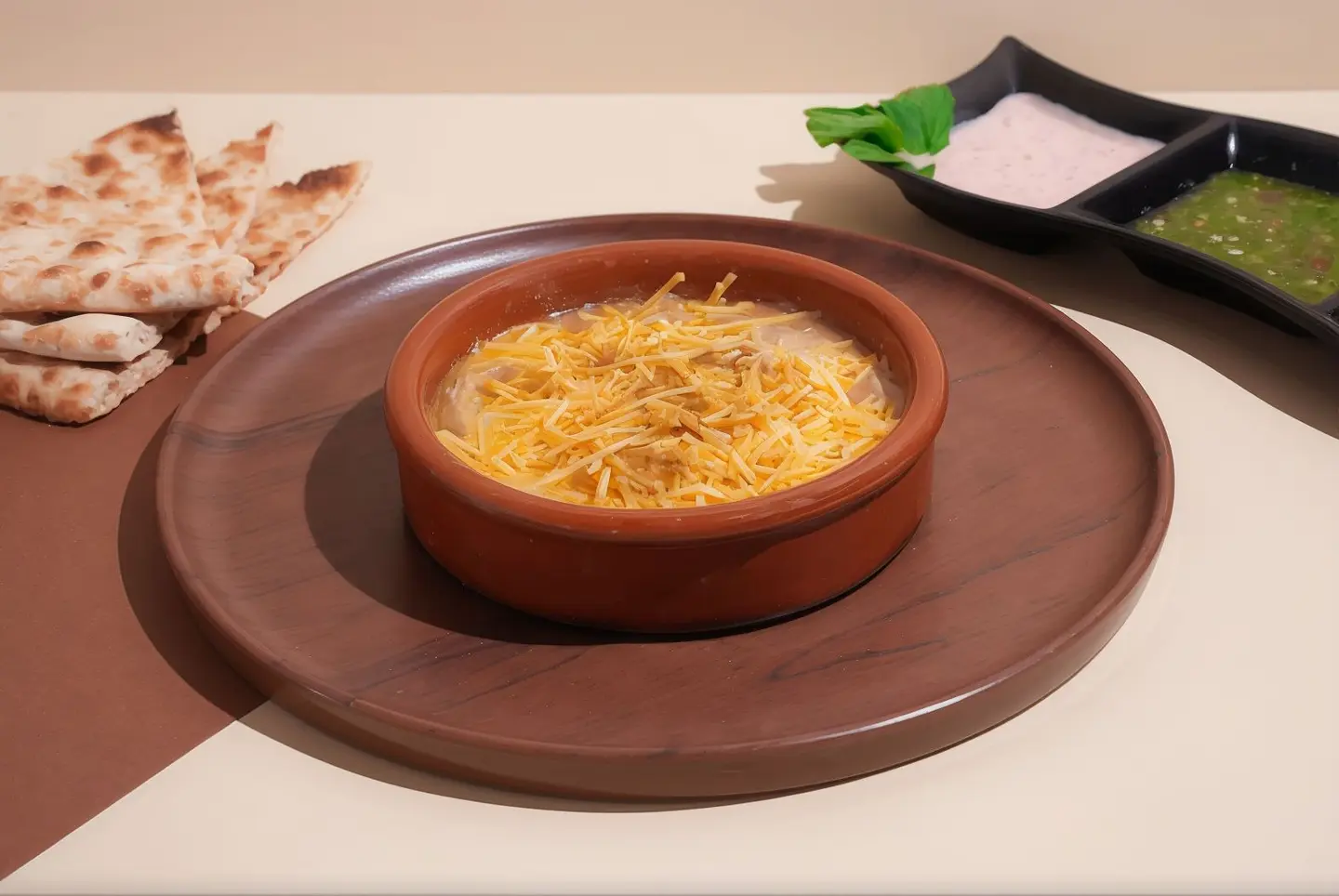 Foul With Cheddar Cheese