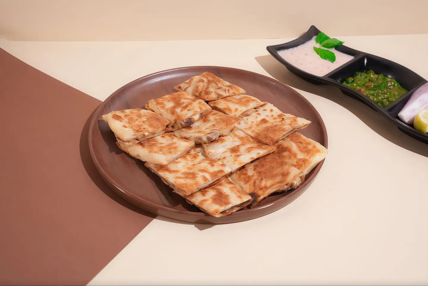 Mutabbak Liver With Cheese