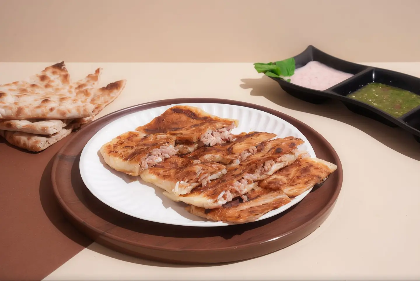 Mutabbak With Tuna