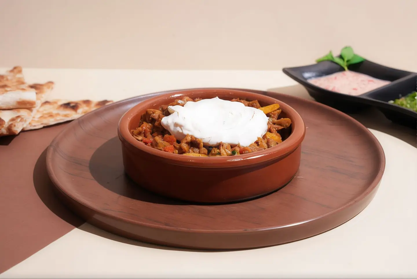 Chicken Mgalgal With Creamy Cheese