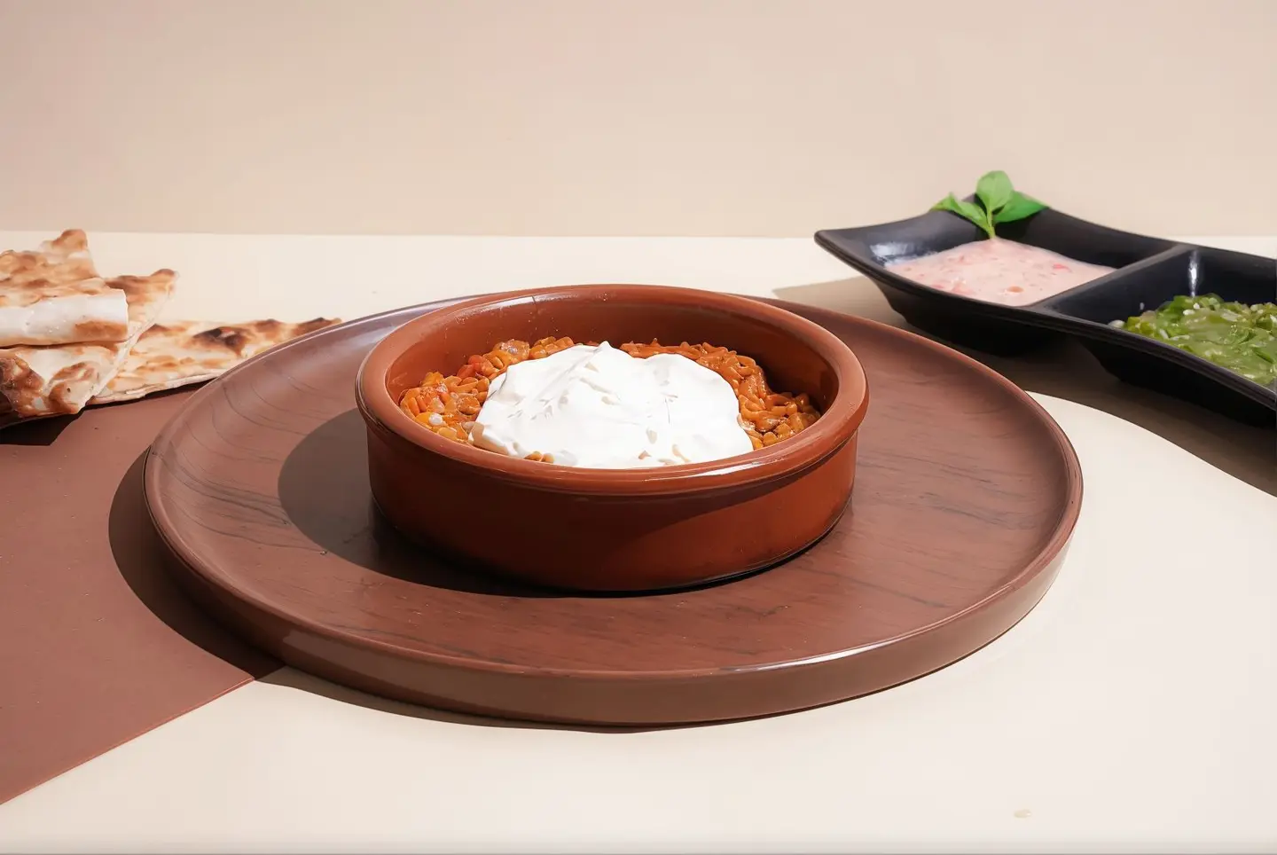 Beans With Creamy Cheese