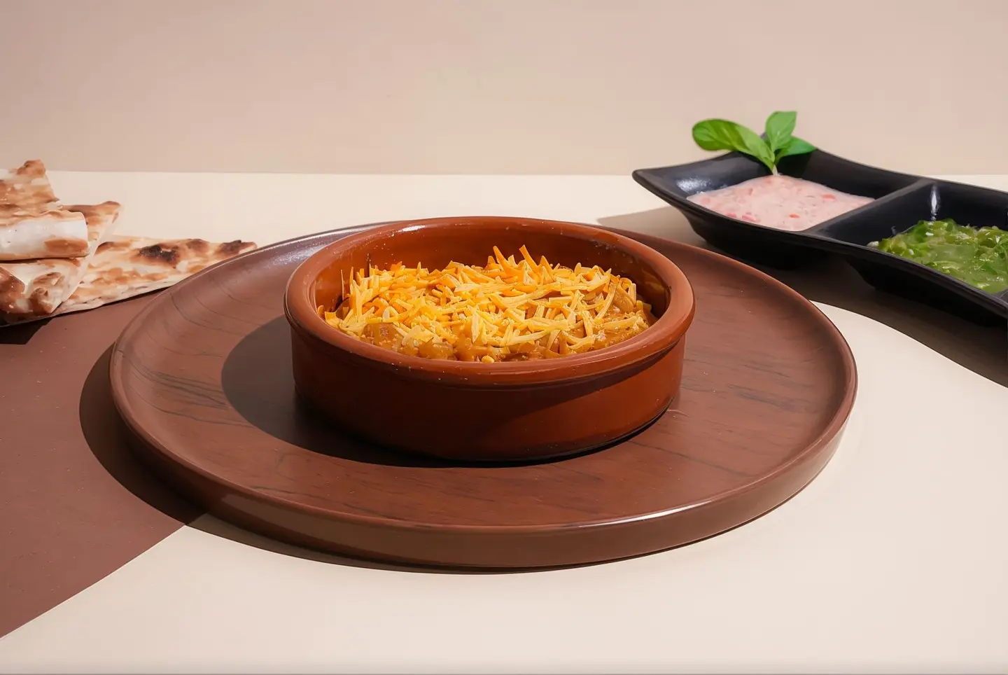 Beans With Cheddar Cheese