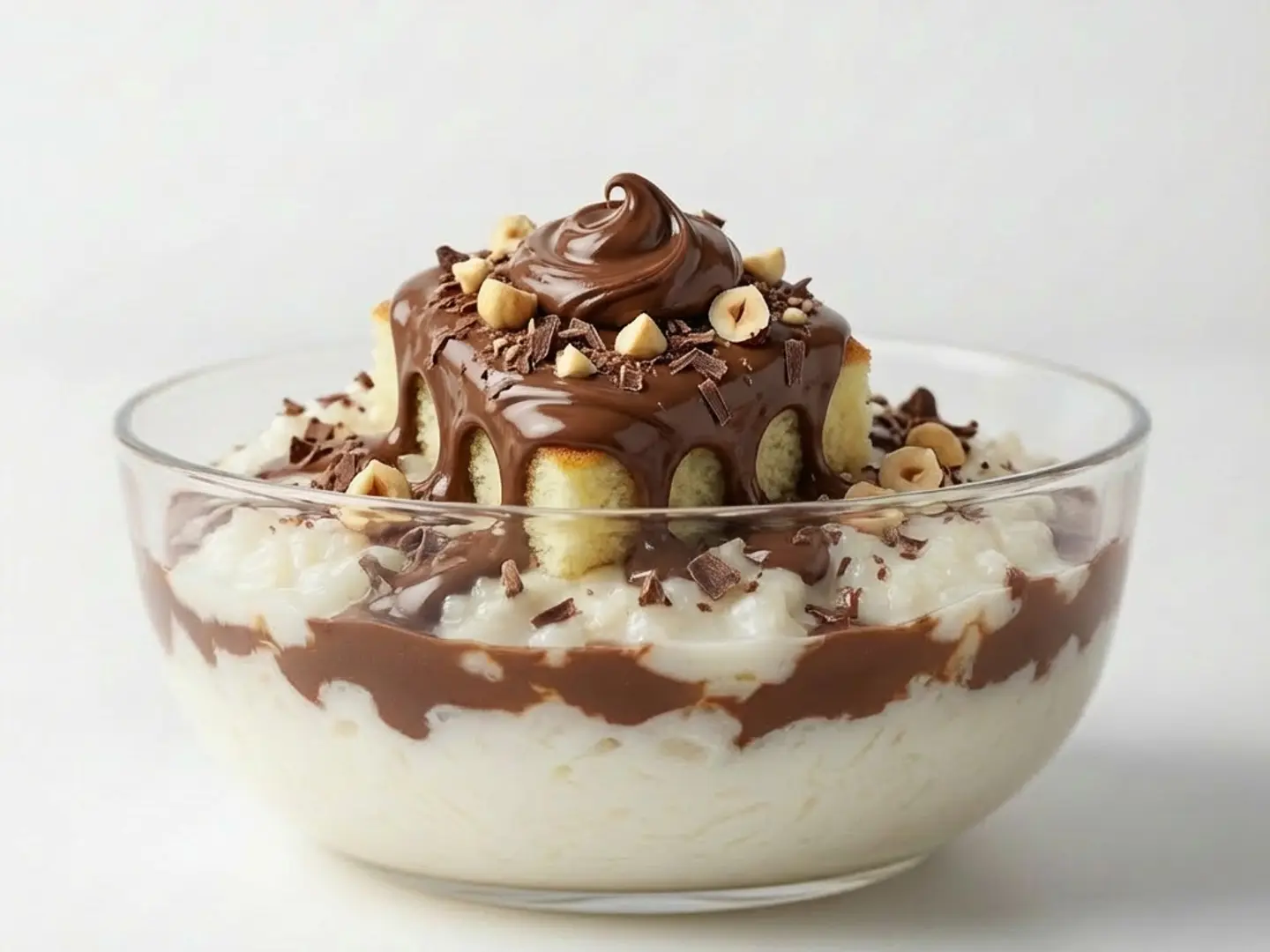 سطلانة نوتيلا مكسرات