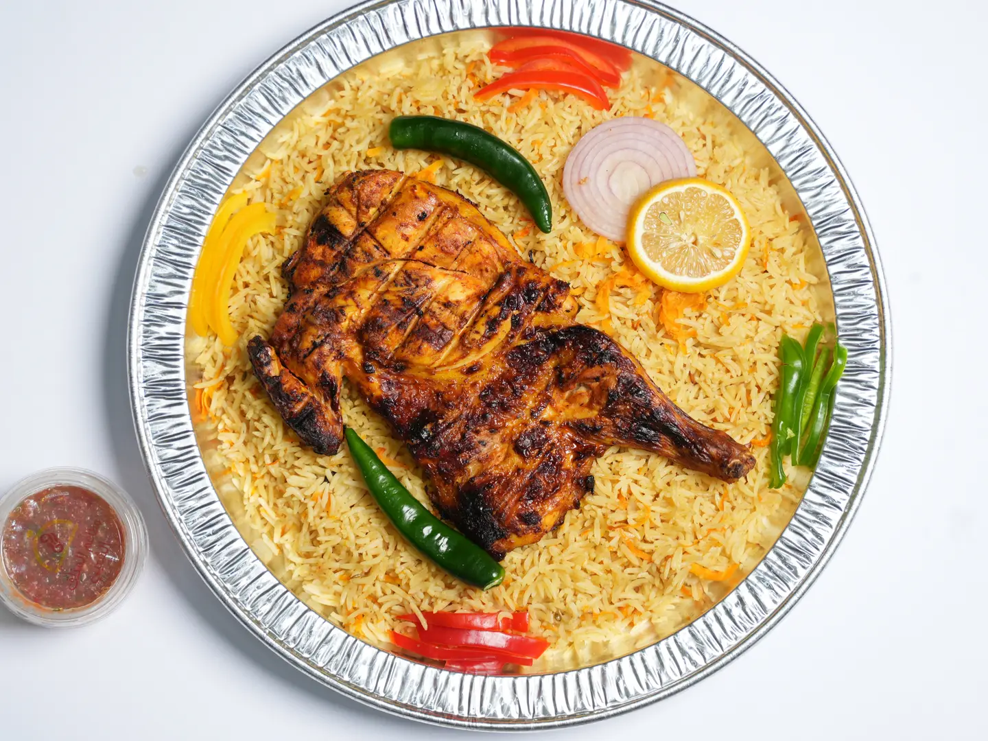 نص دجاج مسحب