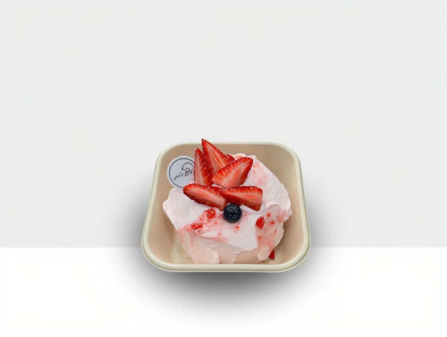 Strawberry Bomb Cake