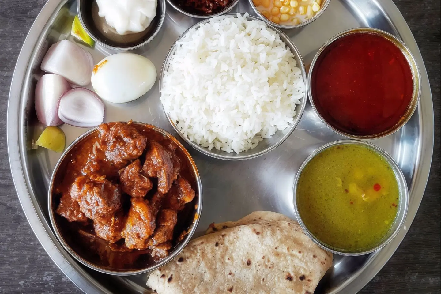 Mutton Thali
