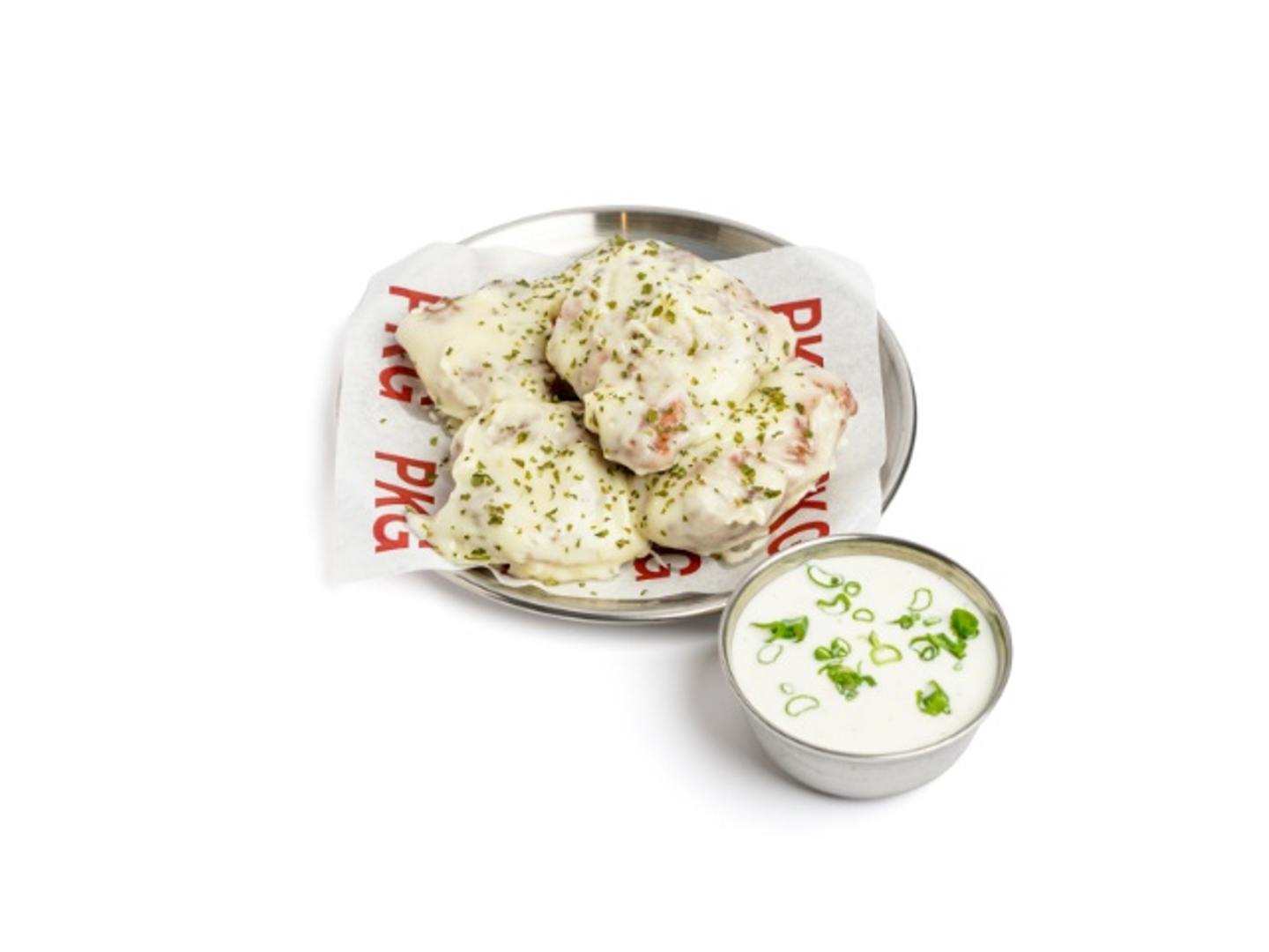 تشكن بايتس ثوم بارميزان