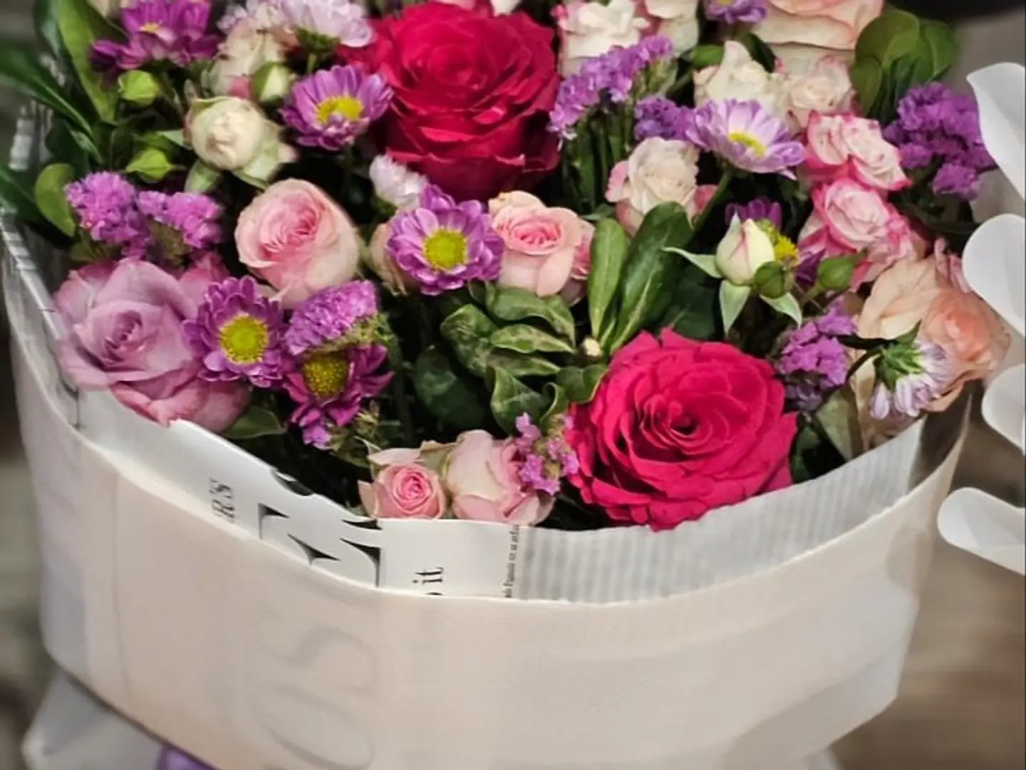 Bouquet Of New Spring Flowers