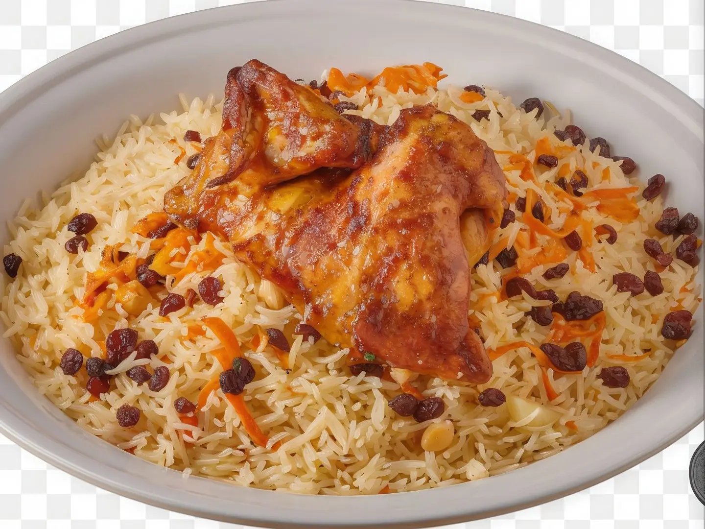 Grilled Meat With Rice