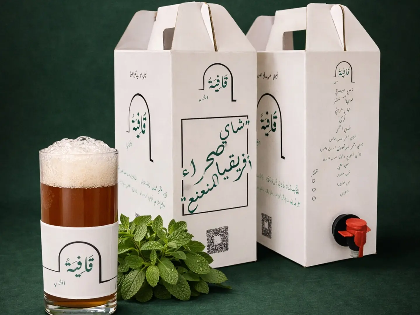 Mauritanian Atay With Medina Mint (Green Tea) Box