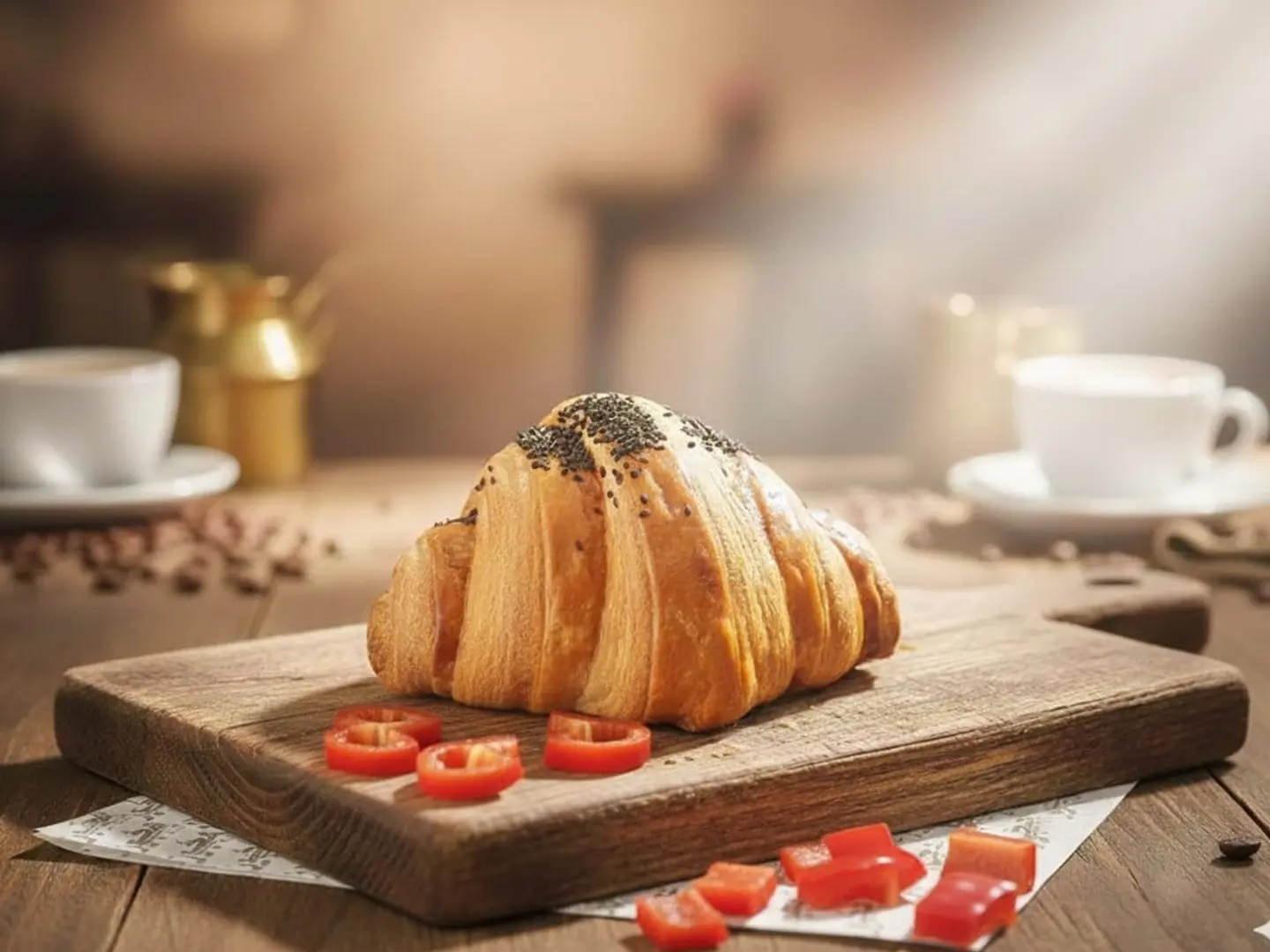 كرواسون جبن حار