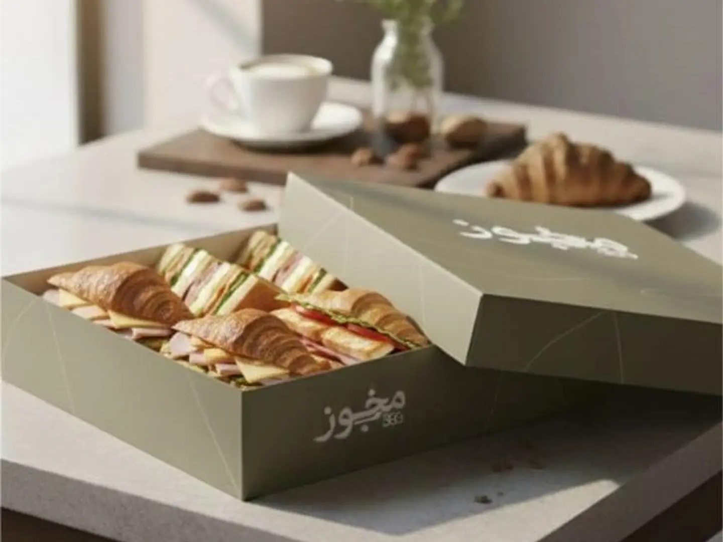 بوكس كرواسون مني ملكي - 12 قطعة